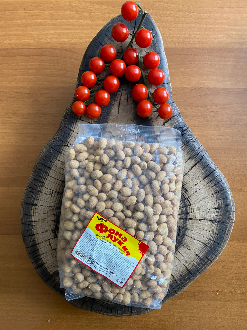 Арахис жареный со вкусом "Хрена и холодца" 1 кг