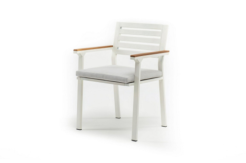 Стул из алюминия CONCORDE белый