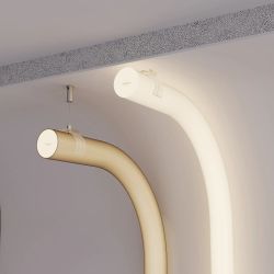 Силиконовый профиль WPH-FLEX-D22-360deg-S8-5m BLACK (Arlight, Силикон) 045866