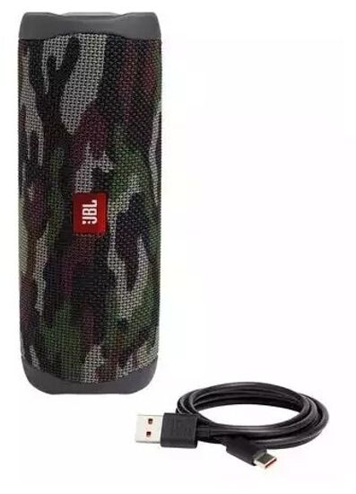 Портативная акустика JBL Flip 5, squad