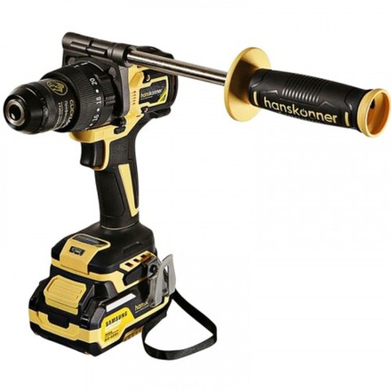 Дрель-шуруповерт аккумуляторная HANSKONNER HCD20165PRO