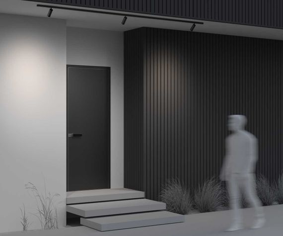 Уличный трековый светильник Maytoni Outdoor O-TR02-1-S-15WB4K