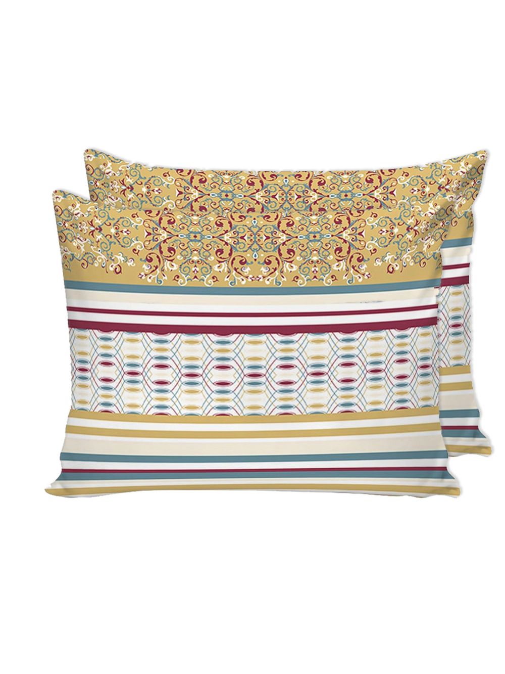 Наволочка комплект 2шт Сказка "Узорная графика (компаньон)" 50х70 см, перкаль