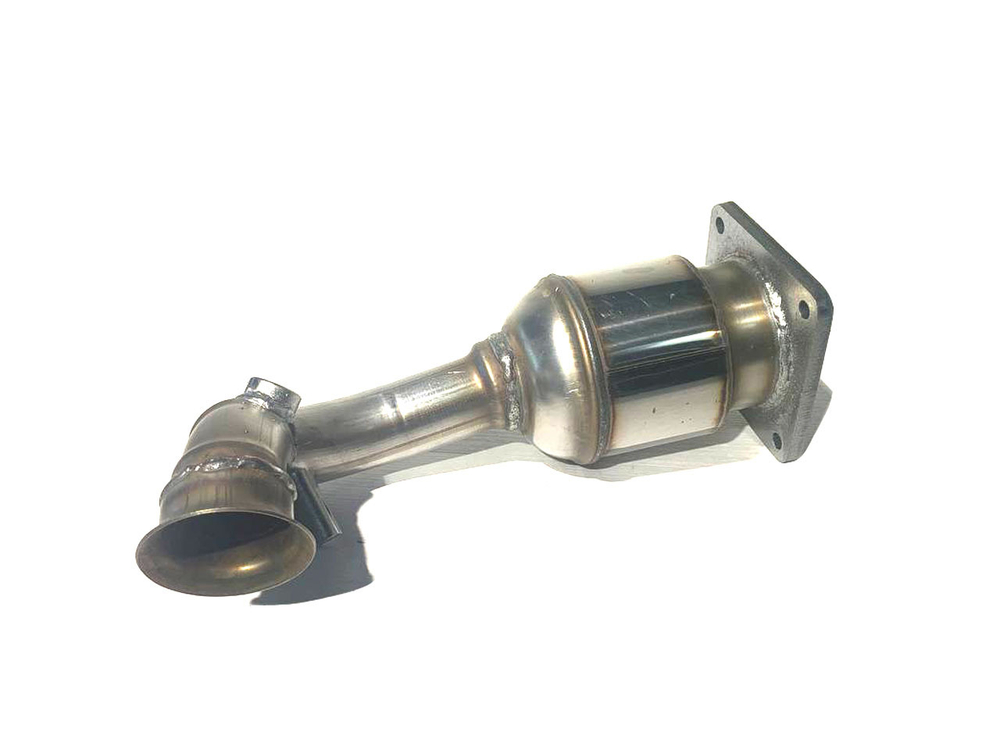GP-42506, Пламегаситель на Peugeot 1007 1,4-1.6л (двиг. ET3J4) (короткая с развальцовкой), МКПП