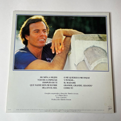 Винтажная виниловая пластинка LP Julio Iglesias De Nina A Mujer (Japan 1981) (No Obi) Que Nadie Sepa Mi Sufrir