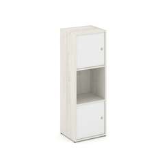 Locker plus Комплект №1 LK.K-001 Дуб Наварра/Белый 408*350*1203