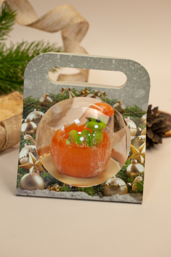 Змейка в мандарине