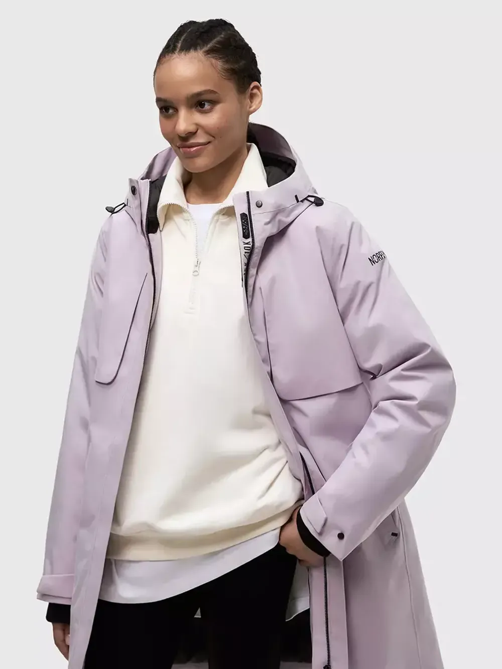 Парка женская SIG 2 NORPPA орхидея