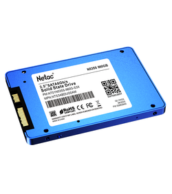Ssd накопитель Netac SSD N535S 960GB 2.5 SATAIII 3D NAND, 7mm, R/W up to 560/520MB/s, TBW 560TB, 5y wty