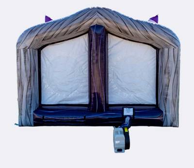 Надувной дартс «Космос» на подкачке, диаметр 2 м, размер 4×4,3×4 м