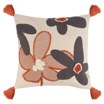 Чехол на подушку stone bloom из коллекции ethnic, 45х45 см