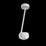 Подвесной светодиодный светильник Maytoni Lens MOD072CL-L8W3K белый