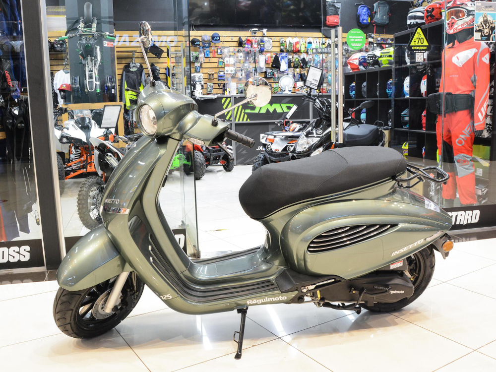 Скутер Regulmoto INSETTO 125 инжектор EFI Зеленый