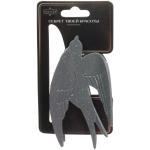 Заколка - краб для волос «AKS - VIENTO», микс 6 цветов, классика, 9,5*5,5см