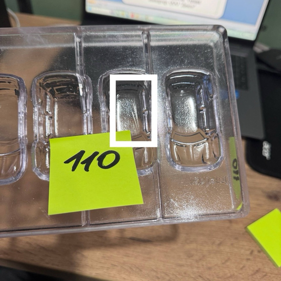 110-у| Форма для шоколадных изделий (275*135 мм )