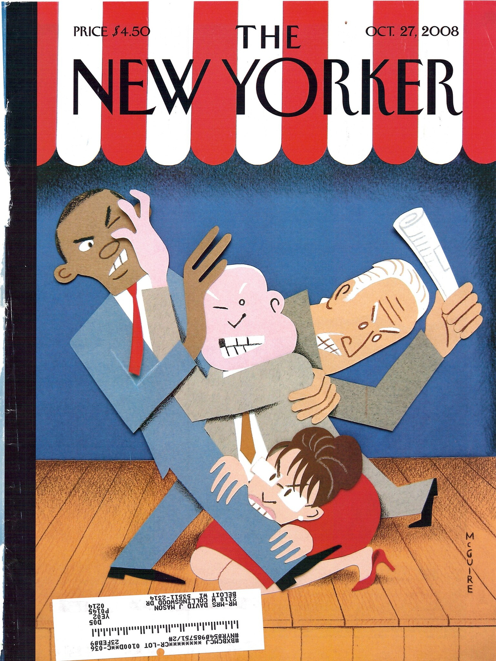 Журнал The New Yorker 27-10-2008