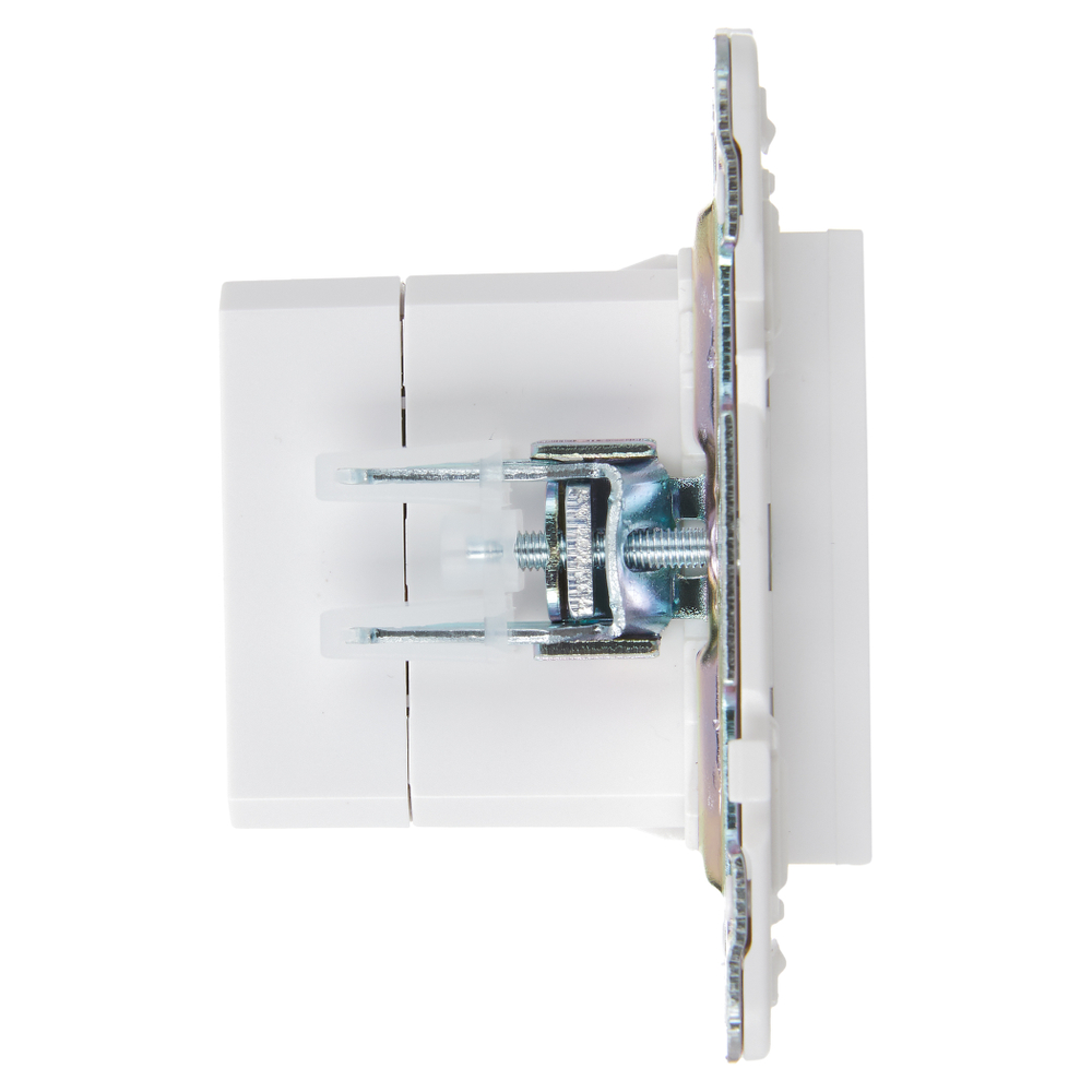 SKANDY Розетка USB A+C 18Вт SK-R13W арктический белый IEK
