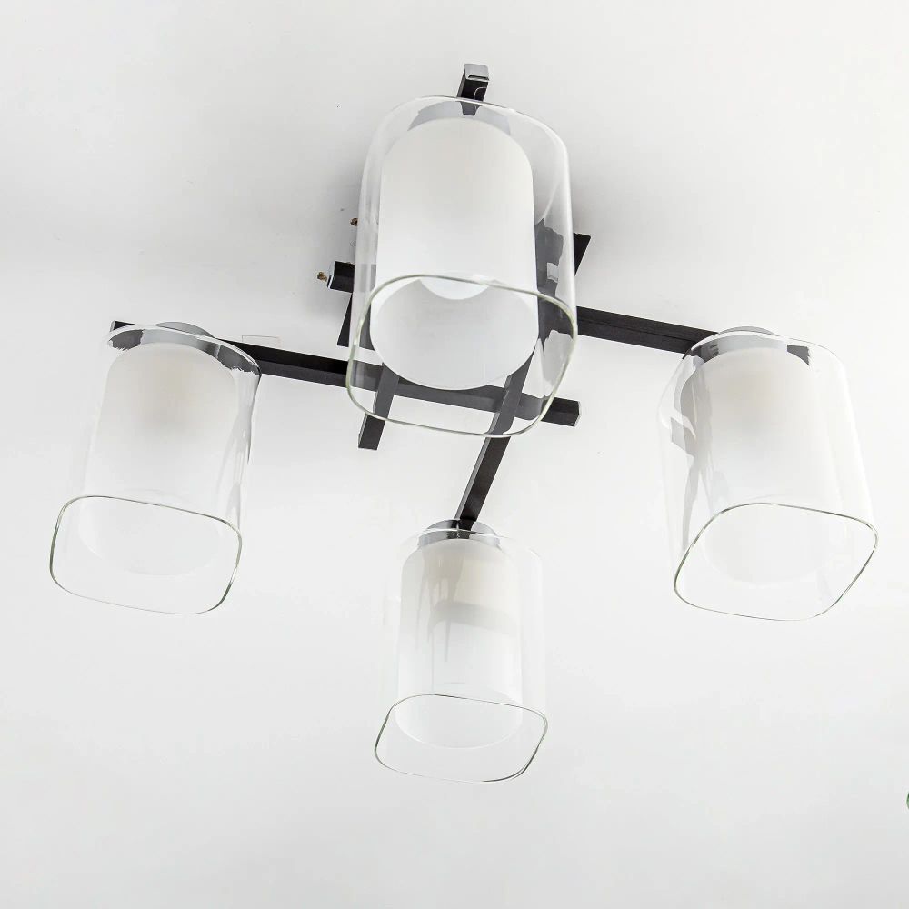 Citilux Диез CL111141 Люстра потолочная Чёрная