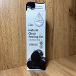 Пилинг гель для лица Ekel Natural Clean Peeling Gel Charcoal с древесным углем 180 мл