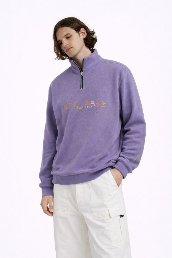 Толстовка SV6 Lyla лиловая - фото 2