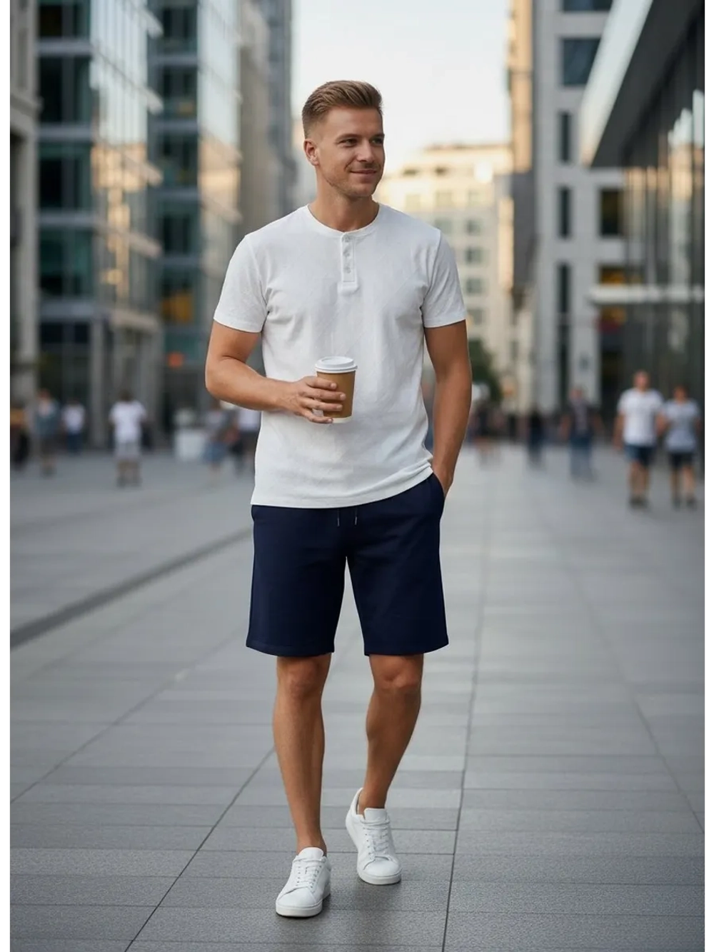 Костюм с шортами и футболкой