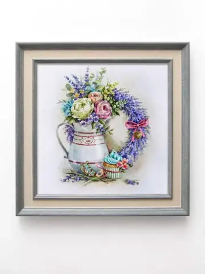 Картина на стену интерьерная на холсте 26*26 см