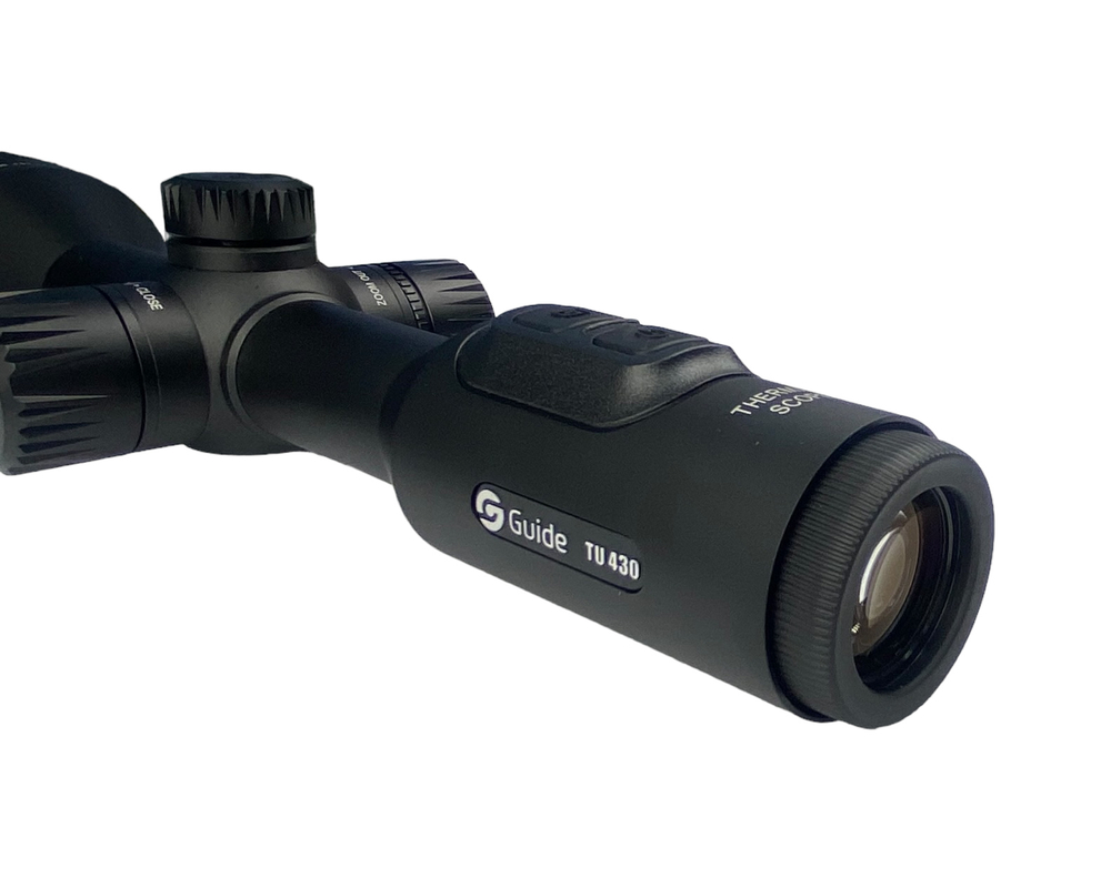 Тепловизионный прицел Guide TU430 400x300 35мм x2.3/x9.2 IP67 WiFi 1000м