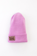 Шапка весенняя/осенняя вязаная КИКИ(Сирень)
