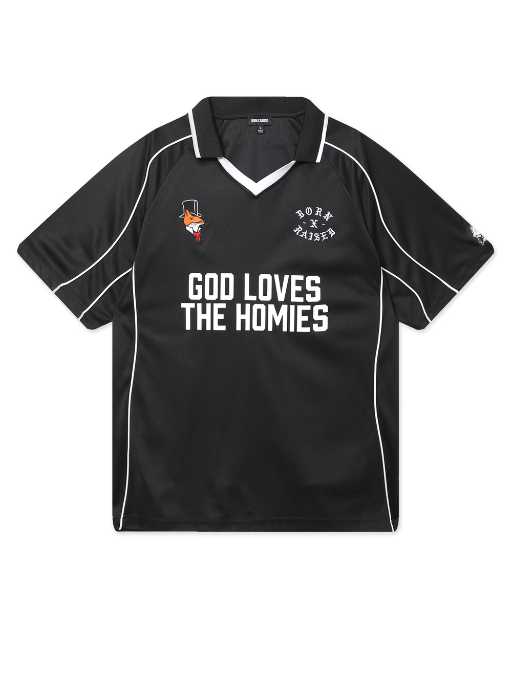 Мужская Футболка God Loves The Homies