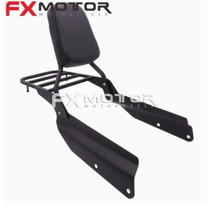 спинка с багажником Honda VTX1300C VTX1800F Чёрная