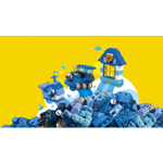 LEGO Classic: Синий набор для творчества 10706 — Blue Creativity Box — Лего Классик