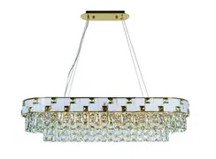 5776P/10A PLATING BRASS+CLEAR (1) Люстра NW