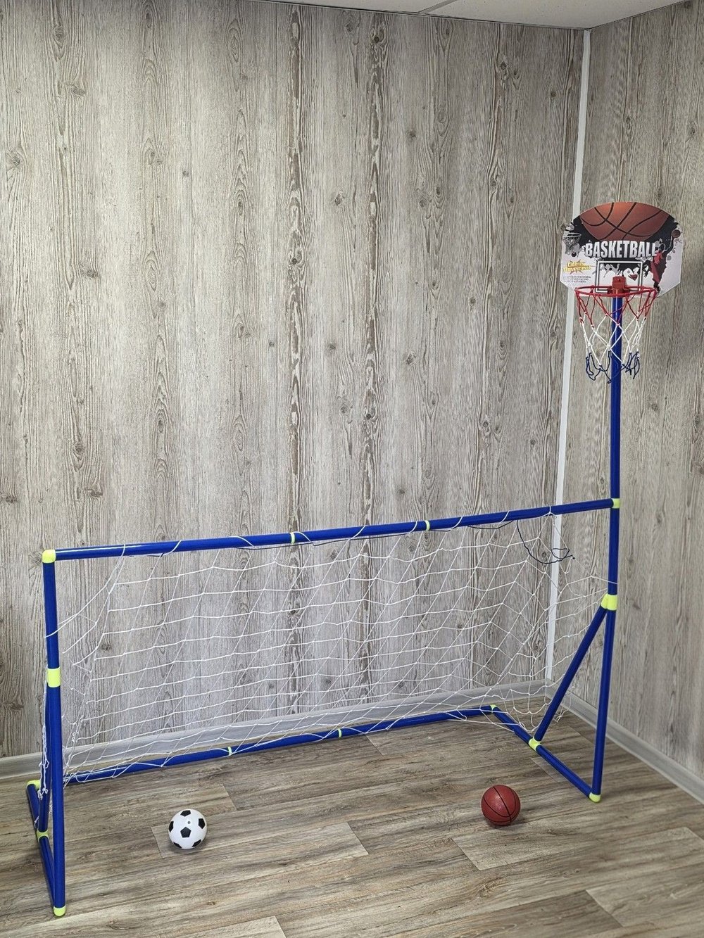 Игровой набор Футбольные ворота 154x90см, футбольный мяч