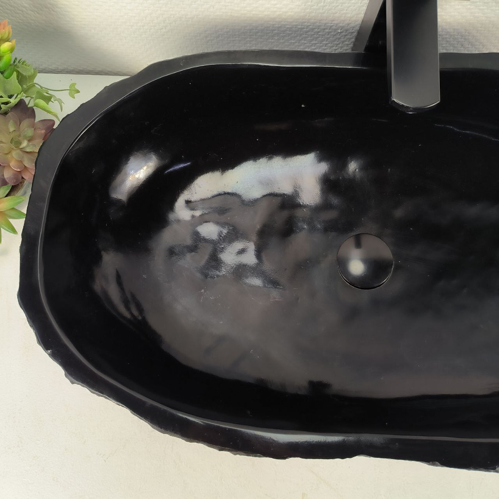 Раковина из андезита Erozy Black EA-65002 70*40*15 0036