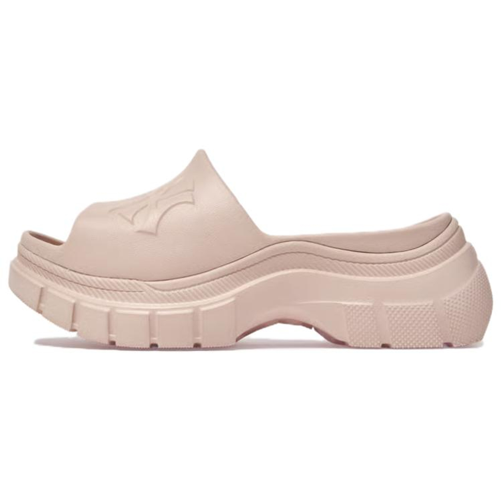 MLB New York Yankees Slide Slippers Women"s Pink