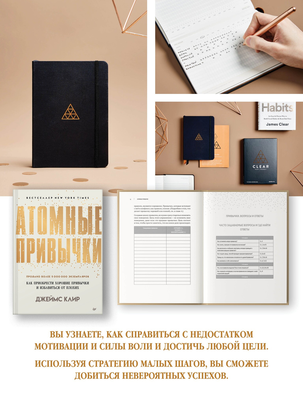 Атомные привычки. Как приобрести хорошие привычки и избавиться от плохих Простой и надежный способ избавиться от плохих привычек и завести хорошие