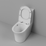 Унитаз напольный Grossman Thin Rim GR-5607SQ (656х370х796) тонкий ободок,белый,моноблок с тонкой крышкой,микролифт,смыв торнадо,1 место