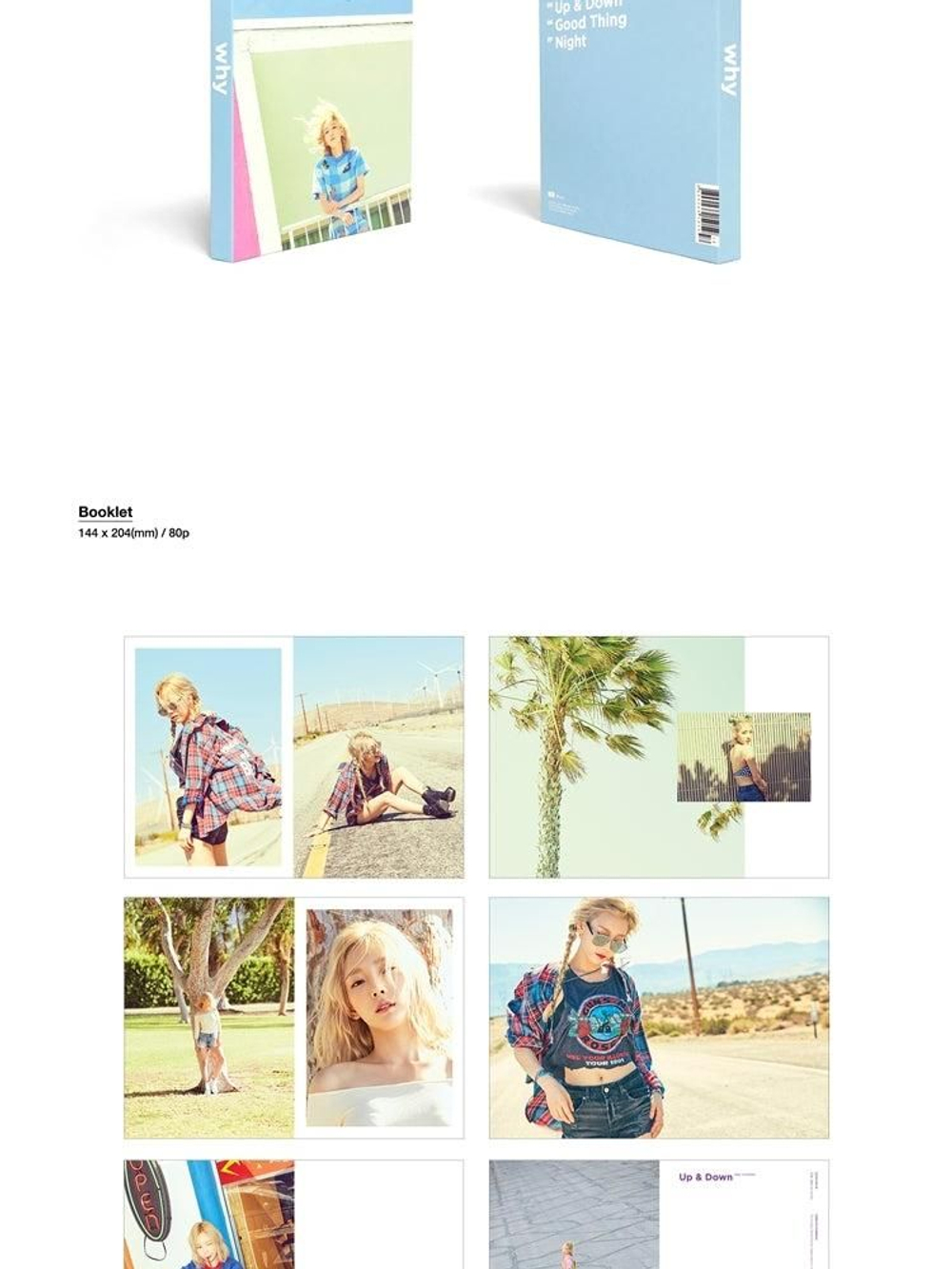 Альбом TAEYEON (GIRLS' GENERATION) - WHY 2nd Mini Album