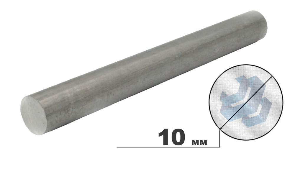 круг стальной Ø10 дл 6000