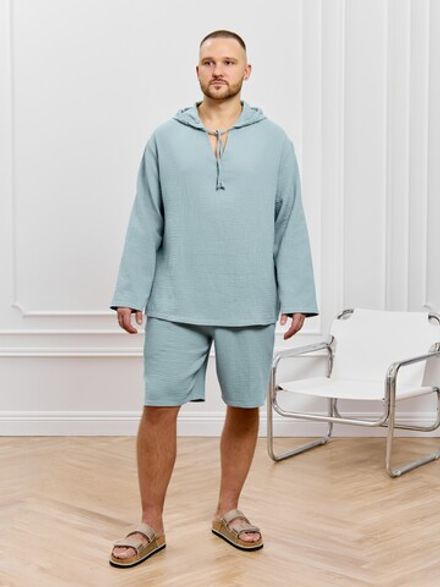 Костюм мужской Нептун-1 Виотекс СЕРО-ГОЛУБОЙ