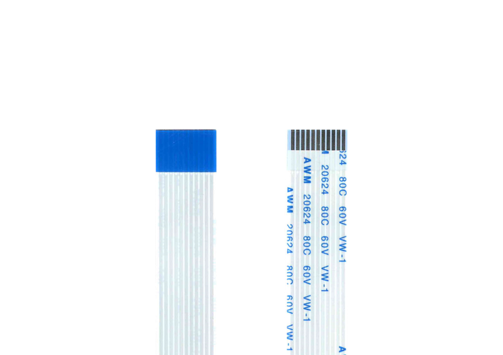 Шлейф 11 pin, 10 см, шаг 1 мм FFC, прямой А