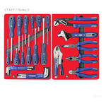 Набор инструментов "СТАРТ" для тележки, 7 ложементов, 161 предмет МАСТАК 5-00161