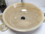 Раковина из оникса Bowl Yellow Big BO-61070 50*50*17