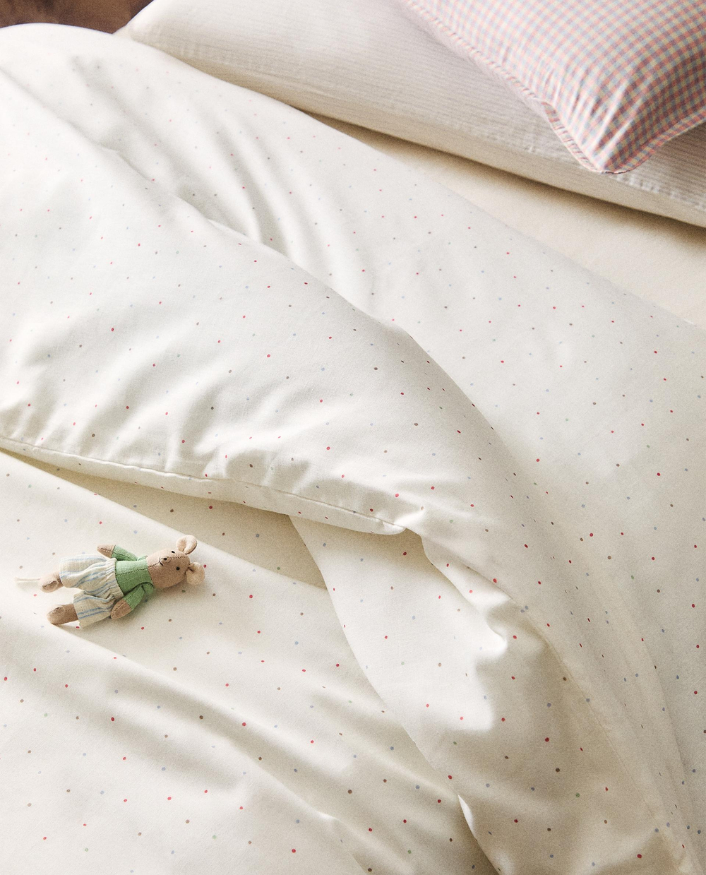 Пододеяльник Zara Home, лён 55%, хлопок 45%, однотонный, 2645/088