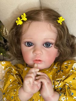 Кукла Реборн мягконабивная 60см в пакете (FA-507)