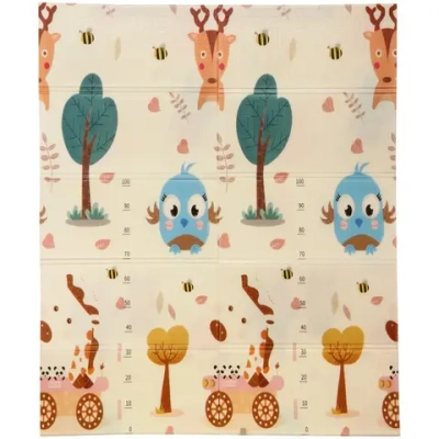 Коврик игровой 150*180*0,8 см Звери 2