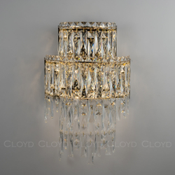 Бра Cloyd ANTREA-A W2 / выс. 48 см - золото (арт.20355)