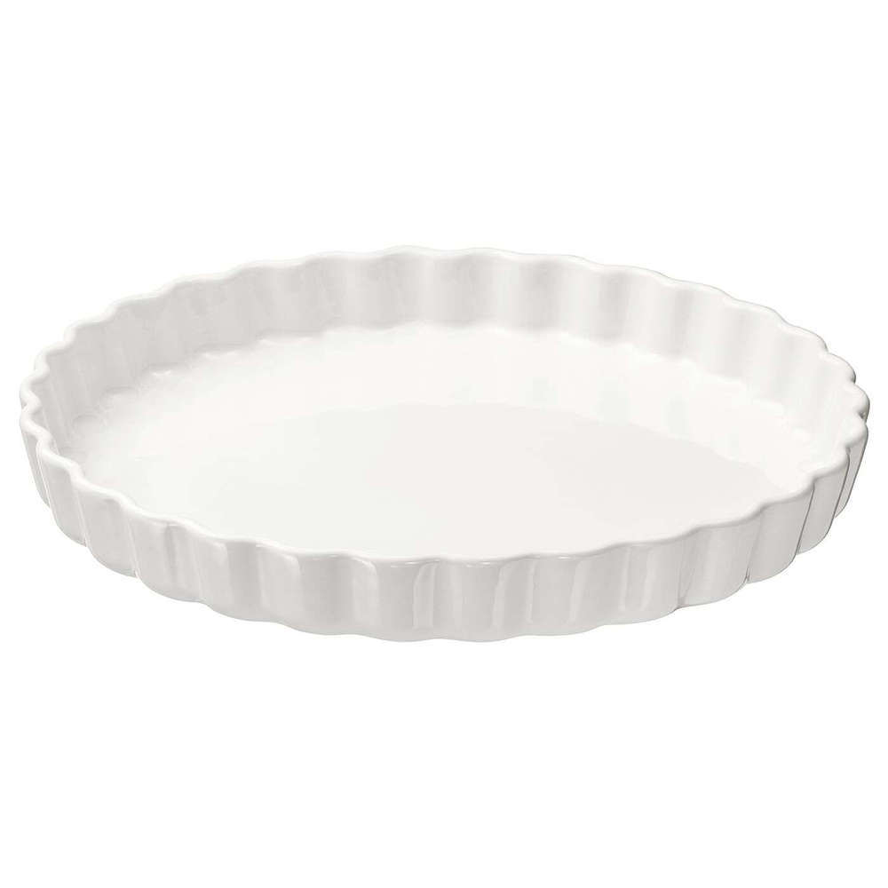 IKEA VARDAGEN  (ИКЕА ВАРДАГЕН)  -  Блюдо для торта, крем, 32 см