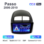 Teyes CC2 Plus 9"для Toyota Passo 2006-2010