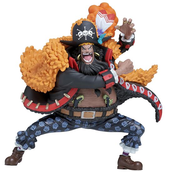 Фигурка аниме ONE PIECE BATTLE RECORD COLLECTION Черная Борода MARSHALL.D.TEACH 11см / по мотивам аниме "Ван Пис", Черная Борода